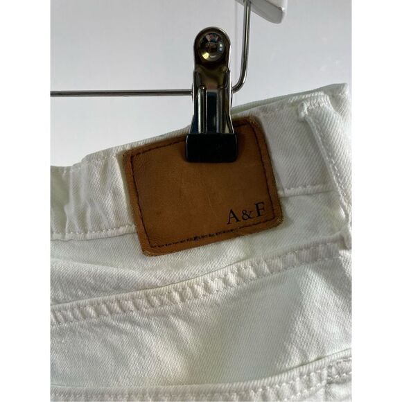Abercrombie & Fitch NWT White Rustin Athletic Slim Stretch Size 32X32 - Picture 8 of 9